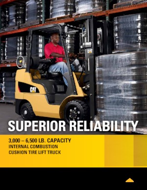 एलपीजी फोर्कलिफ्ट Caterpillar 2C3500