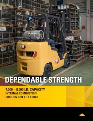 एलपीजी फोर्कलिफ्ट Caterpillar 2C7000