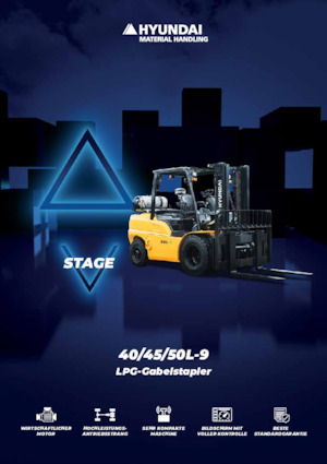 एलपीजी फोर्कलिफ्ट Hyundai 40L-9