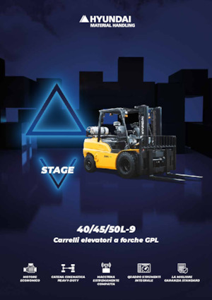 एलपीजी फोर्कलिफ्ट Hyundai 40L-9