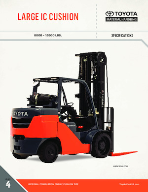 एलपीजी फोर्कलिफ्ट Toyota 8FGC55U