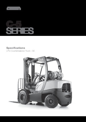 एलपीजी फोर्कलिफ्ट Crown C-5 1050-2.5