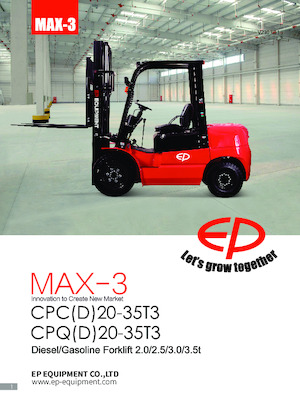 एलपीजी फोर्कलिफ्ट EP CPQ(D)30T3