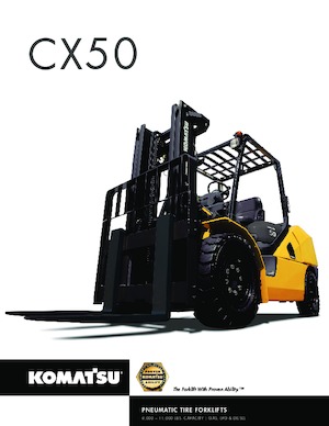 एलपीजी फोर्कलिफ्ट Komatsu FG50ATU-10
