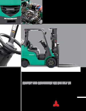 एलपीजी फोर्कलिफ्ट Mitsubishi FGC20CN