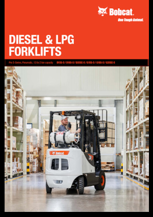 एलपीजी फोर्कलिफ्ट Bobcat G15S-5 