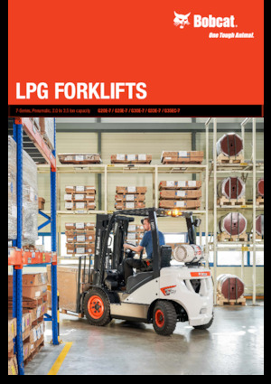 एलपीजी फोर्कलिफ्ट Bobcat G35EC-7
