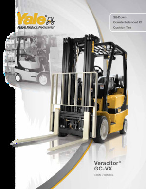 एलपीजी फोर्कलिफ्ट Yale GC055VX