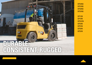 एलपीजी फोर्कलिफ्ट Caterpillar GP30CN