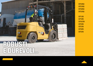 एलपीजी फोर्कलिफ्ट Caterpillar GP30CN