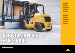 एलपीजी फोर्कलिफ्ट Caterpillar GP45N3