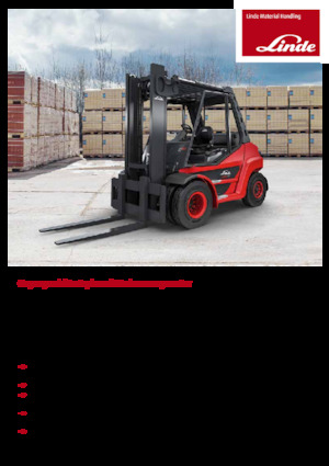 एलपीजी फोर्कलिफ्ट Linde H50T