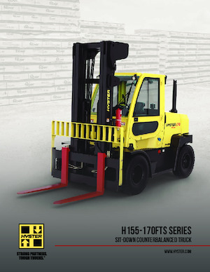 एलपीजी फोर्कलिफ्ट Hyster H155FTS
