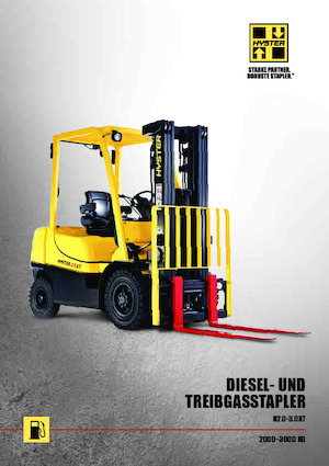एलपीजी फोर्कलिफ्ट Hyster H2.5XT