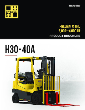 एलपीजी फोर्कलिफ्ट Hyster H40AS