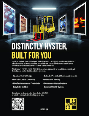 एलपीजी फोर्कलिफ्ट Hyster H60A
