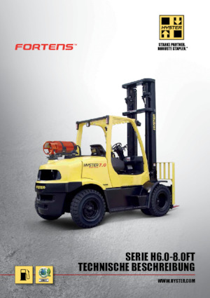 एलपीजी फोर्कलिफ्ट Hyster H8.0FTS