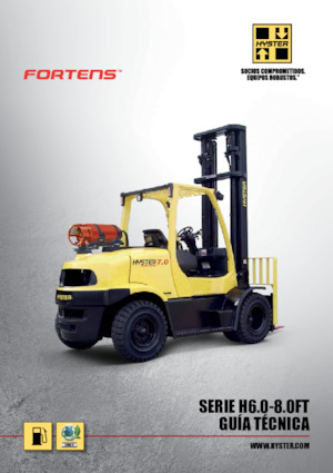 एलपीजी फोर्कलिफ्ट Hyster H8.0FTS