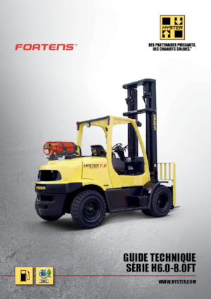 एलपीजी फोर्कलिफ्ट Hyster H8.0FTS