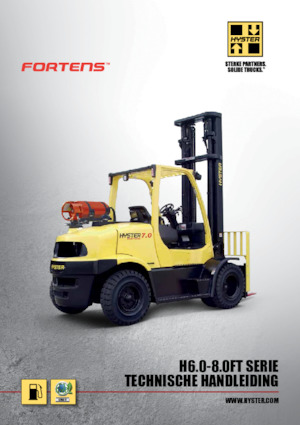 एलपीजी फोर्कलिफ्ट Hyster H8.0FTS