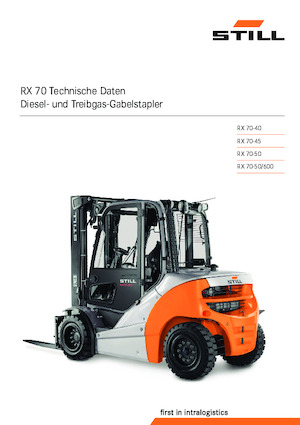 एलपीजी फोर्कलिफ्ट Still RX 70-40 T