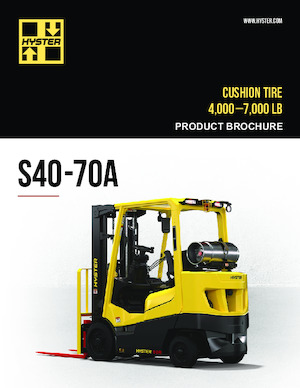 एलपीजी फोर्कलिफ्ट Hyster S60A