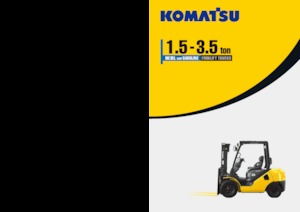 एलपीजी फोर्कलिफ्ट Komatsu FG18H-21