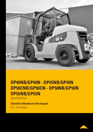 एलपीजी फोर्कलिफ्ट Caterpillar GP45N