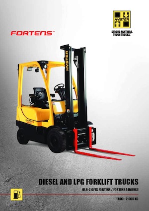 एलपीजी फोर्कलिफ्ट Hyster H1.8FT