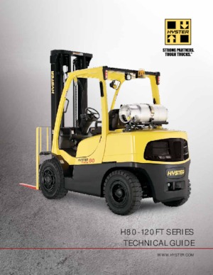 एलपीजी फोर्कलिफ्ट Hyster H110FT