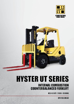 एलपीजी फोर्कलिफ्ट Hyster H3.0UT 