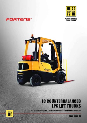 एलपीजी फोर्कलिफ्ट Hyster H3.5FT
