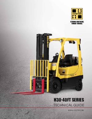 एलपीजी फोर्कलिफ्ट Hyster H35FT