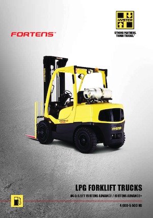 एलपीजी फोर्कलिफ्ट Hyster H4.0FT5