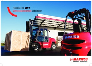 एलपीजी फोर्कलिफ्ट Manitou MI 50 G