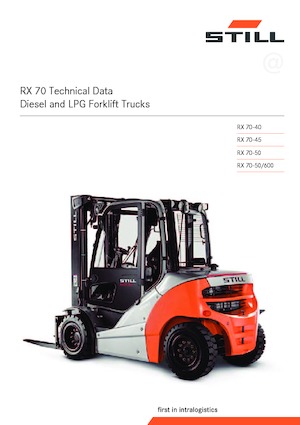 एलपीजी फोर्कलिफ्ट Still RX 70-50/600 T