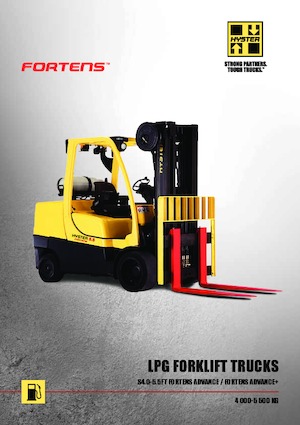एलपीजी फोर्कलिफ्ट Hyster S 5.50 FT