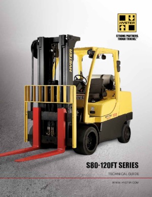 एलपीजी फोर्कलिफ्ट Hyster S120FT