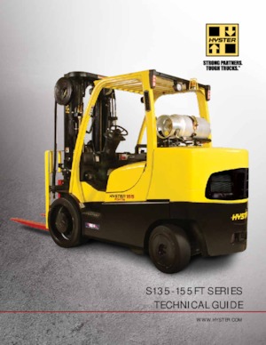 एलपीजी फोर्कलिफ्ट Hyster S155FT