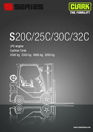 एलपीजी फोर्कलिफ्ट Clark S20C L