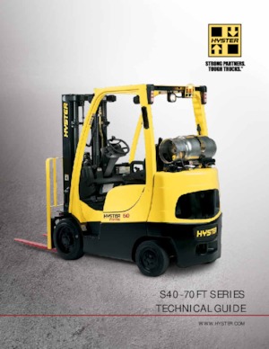 एलपीजी फोर्कलिफ्ट Hyster S55FTS