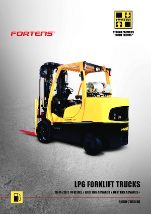 एलपीजी फोर्कलिफ्ट Hyster S6.0FT
