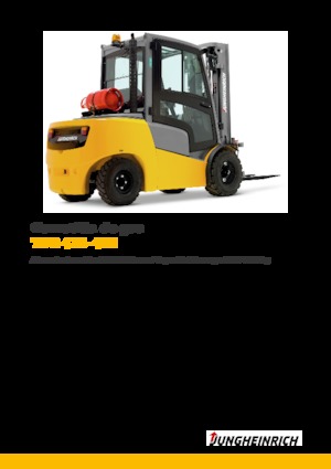 एलपीजी फोर्कलिफ्ट Jungheinrich TFG 425