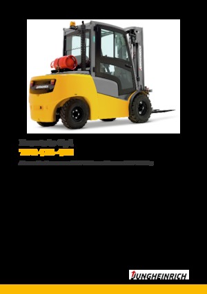 एलपीजी फोर्कलिफ्ट Jungheinrich TFG 430