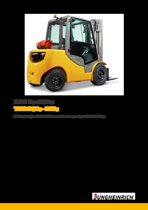 एलपीजी फोर्कलिफ्ट Jungheinrich TFG 545s
