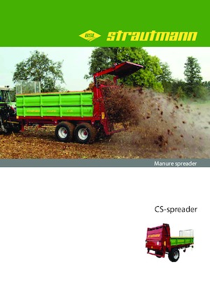 मैन्योर स्प्रेडर Strautmann CS 75