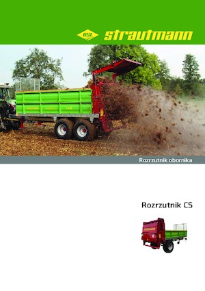 मैन्योर स्प्रेडर Strautmann CS 75