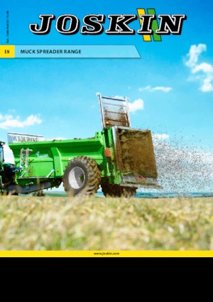 मैन्योर स्प्रेडर Joskin TORNADO3 T5011/11V