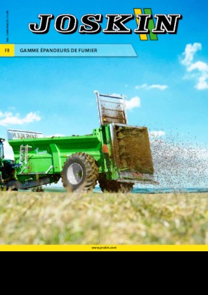 मैन्योर स्प्रेडर Joskin TORNADO3 T5011/11V