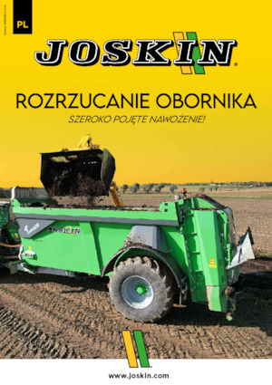 मैन्योर स्प्रेडर Joskin TORNADO T5513/14V